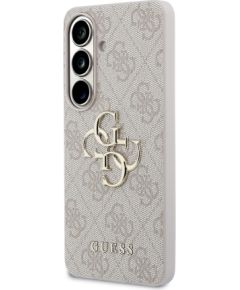 Guess PU 4G Metal Logo Case Защитный чехол для Samsung Galaxy S26+ / розовый Чехлы - альтернативные