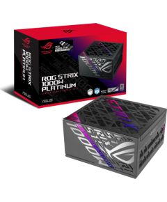 Asus ROG-STRIX-1000P-GAMING-E (black, zero watts) Datoru barošanas bloki