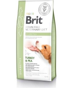 Brit GF Veterinary Diets Dog Diabetes 12 kg Suņu barība