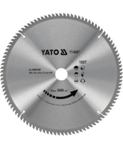 Griešanas disks alumīnijam Yato YT-6097; 300 mm Zāģripas