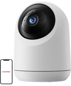SwitchBot Pan/Tilt Cam Plus 3K Indoor IP Camera Video novērošanas kameras