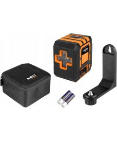 Neo LASER KRZYŻOWY 20M CZERWONY UCHWYT+ETUI Jaunumi -Dārzam