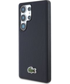Lacoste Iconic Petit Pique Woven Logo MagSafe Case Aizsargapvalks priekš Samsung Galaxy S25 Ultra / zils Neoriģinālie Maciņi