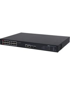 Dahua PoE switch 1000Mbps 16+2G uplink Коммутаторы (Switch)
