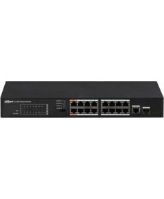 Dahua PoE switch 100Mbps 16portu+1G uplink Коммутаторы (Switch)