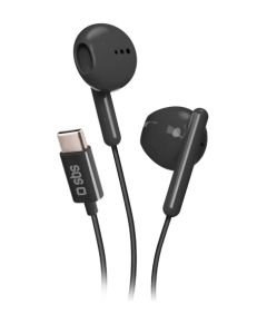 Austiņas SBS Studio Mix 65c Black USB-C Austiņas