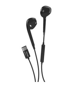 Austiņas SBS Music Hero Stereo Black USB-C Austiņas