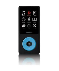 Atskaņotājs Lenco XEMIO-860BU 8GB Black/Blue MP3 Atskaņotāji