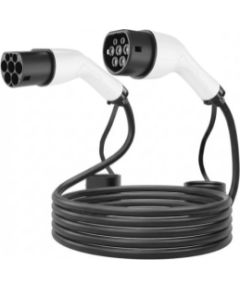 Elektroauto uzlādes kabelis Energenie Charging cable Type 2 - Type 2 3.7kW 8m Elektro Auto lādēšanas piederumi