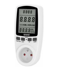 Elektriskais skaitītājs Savio Energy Monitor with LCD Screen Viedās lampas un spuldzes