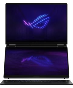 ASUS ROG Zephyrus Duo 16 GX651AX-U9322X Ultra 9 386H 2x16.0"3K Touch OLED 120Hz 1100nits AG 32GB LPDDR5X SSD2TB GeForce RTX 5090 24GB Cam1080p + IR 90WHrs W11Pro Aluminum Stellar Grey Ноутбуки