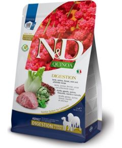FARMINA N&D Quinoa Digestion Adult Medium Maxi Lamb dry dog food - 7 kg. Suņu barība
