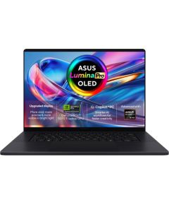 ASUS ProArt P16 H7606WR-SE058X Ryzen AI 9 HX 370 16.0"4K 120Hz 1600nits AR LBL 32GB LPDDR5X SSD1TB  GeForce RTX 5070 Ti 12GB CamFHD 90WHrs W11Pro Aluminum Nano Black Ноутбуки