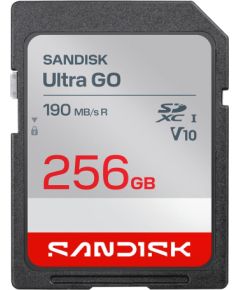 MEMORY SDXC 256GB UHS-I/SDSDUGN-256G-GN6IN SANDISK Atmiņas kartes micro SD SDHC