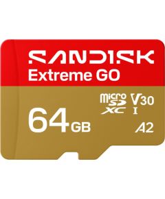MEMORY MICRO SDXC 64GB UHS-I/SDSQXGN-064G-GN6MN SANDISK Atmiņas kartes micro SD SDHC