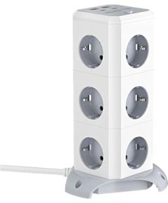 BlitzWolf BW-EC3 Vertical Power Strip with 12 Outlets Strāvas pagarinātāji
