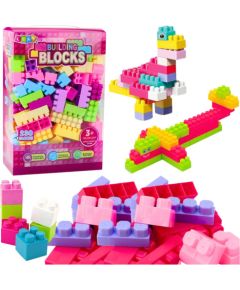 LeanToys Klocki W Pudełku Edukacyjne Duże Budowlane Zestaw Kolorowe 230ele. Mašīnas un piederumi