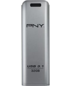 Pny Technologies Pendrive PNY Elite Steel 3.1, 32 GB  (FD32GESTEEL31G-EF) Jaunumi - Datori