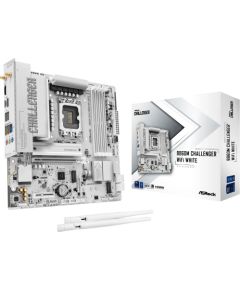 ASRock B860M Challenger WiFi White 1851 mATX HDMI/DP  DDR5 Jaunumi - Datori