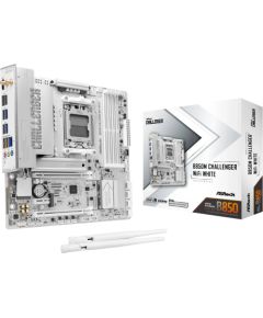 ASRock B850M Challenger WiFi White AM5 mATX HDMI/DP       DD Jaunumi - Datori