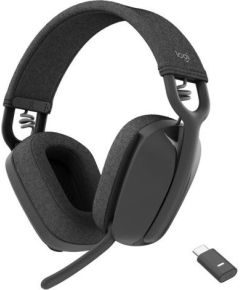 Bezvadu austiņas Logitech Zone Vibe Wireless MS Headphones Graphite Новинки Компьютерная техника