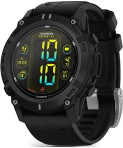Garmin Descent G2 viedpulkstenis, Melns ar melnu pulksteņa siksniņu Smart-Watch Pulksteņi