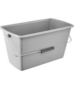 Keeeper Spainis taisnstūrveida 13L Bent 44x22x22,5cm pelēks Telpu uzkopšana