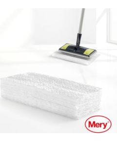Mery Putekļu savākšanas lupatiņas mikrošķiedras 20 gab. grīdas birstei Dust Mop 29,5x21,5cm Telpu uzkopšana