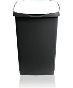 Atkritumu tvertne Eco Solution 45L 37x36x53,5cm tumši pelēka/balta Jaunumi -Dārzam