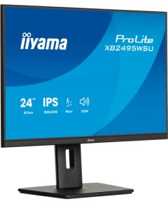 Iiyama ProLite XB2495WSU-B1 (61.1 cm (24.1 Zoll), schwarz (matt), WUXGA, IPS, HDMI, DP, USB-Hub, ergonomischer Standfuß, 100Hz Panel) LED / LCD мониторы