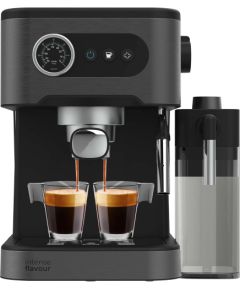 Cecotec Coffee machine Power Espresso 20 Pro Latte Pump pressure 20 bar Built-in milk frother Semi-automatic Black 1350 W Kafijas aparāti