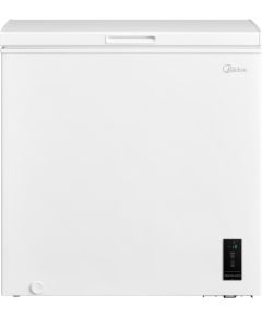 Midea Freezer MDRC280FEE01 Energy efficiency class E Chest Free standing Height 85 cm Total net capacity 198 L White Jaunumi Sadz. tehnika