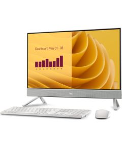 Dell EC27250 Desktop AIO Intel Core 7 27 " 150U 16 GB DDR5 1000 GB NVIDIA GeForce MX570A US International Windows 11 Pro Warranty 36 month(s) Personālie datori