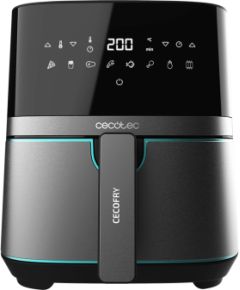 Cecotec Hot air fryer Cecofry Full InoxBlack 5500 Pro Power 1700 W Capacity 5.5 L Black inox/Black Karstā Gaisa Katli (AirFryer)