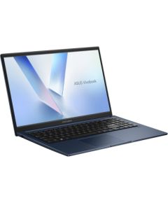 ASUS Vivobook 15 X1504VA-BQ4293 Core 7 150U 15.6"FHD IPS-level Panel 60Hz 250nits AG 16GB DDR5 SSD512 Intel Graphics Cam720p 42WHrs NoOS Quiet Blue Ноутбуки