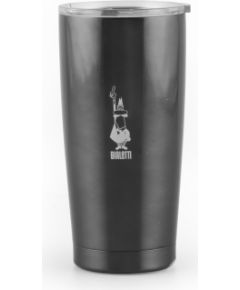 Mug Bialetti TO GO! stainless steel 550 ml gray Jaunumi Sadz. tehnika