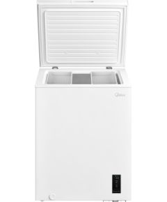 Midea Freezer MDRC207FEE01 Energy efficiency class E Chest Free standing Height 85 cm Total net capacity 142 L White Jaunumi Sadz. tehnika