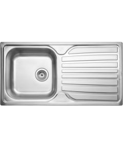 Reginox virtuves izlietne Monaco 10 (R), viena bļoda ar plauktu, 965x500 mm /uz paletes/ Кухонные раковины