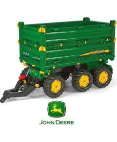 Rolly Toys Rolly Toys Przyczepa Wywrotka Rolly Multi John Deere 3 osiowa Jaunumi, Bērnu preces