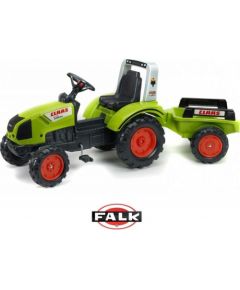 Falk FALK DUŻY Traktor na Pedały CLAAS Przyczepa Jaunumi, Bērnu preces