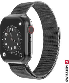 Swissten Металлический ремешок для Apple Watch 1/2/3/4/5/6 / SE / 38 мм / 40 мм Smart pūlksteņu aksesuāri