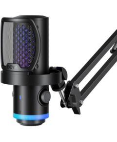 BOYA CastMic G40B Wired Gaming Microphone with Arm, USB-C - Black Mikrofoni