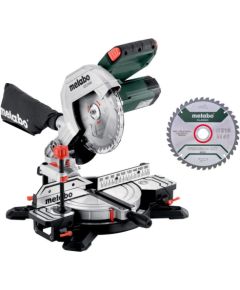 metabo KS 216 M set, chop and miter saw ((610216900), 1100 watts) Jaunumi -Dārzam