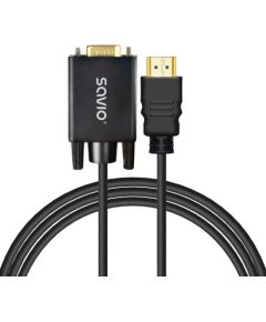 Savio Cl-197 HDMI cable HDMI Type A (Standard) Black  Кабель HDMI