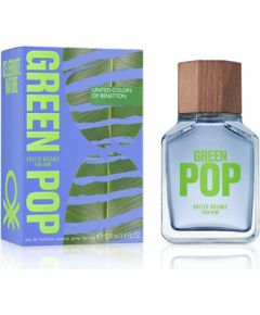 Benetton United Dreams Green Pop EDT 100ml Мужская парфюмерия