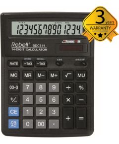 Калькулятор настольный Rebell BDC514 Калькуляторы