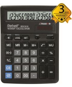 Калькулятор настольный Rebell BDC616 Калькуляторы