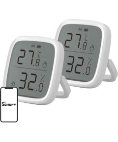 SONOFF ZigBee SNZB-02D Temperature and Humidity Sensor, 2-Pack Viedie Sensori