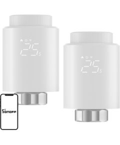 SONOFF ZigBee TRVZB Thermostatic Head, 2-Pack Viedie slēdži