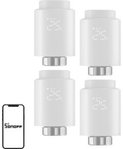 SONOFF ZigBee TRVZB Thermostatic Head, 4-Pack Viedie slēdži